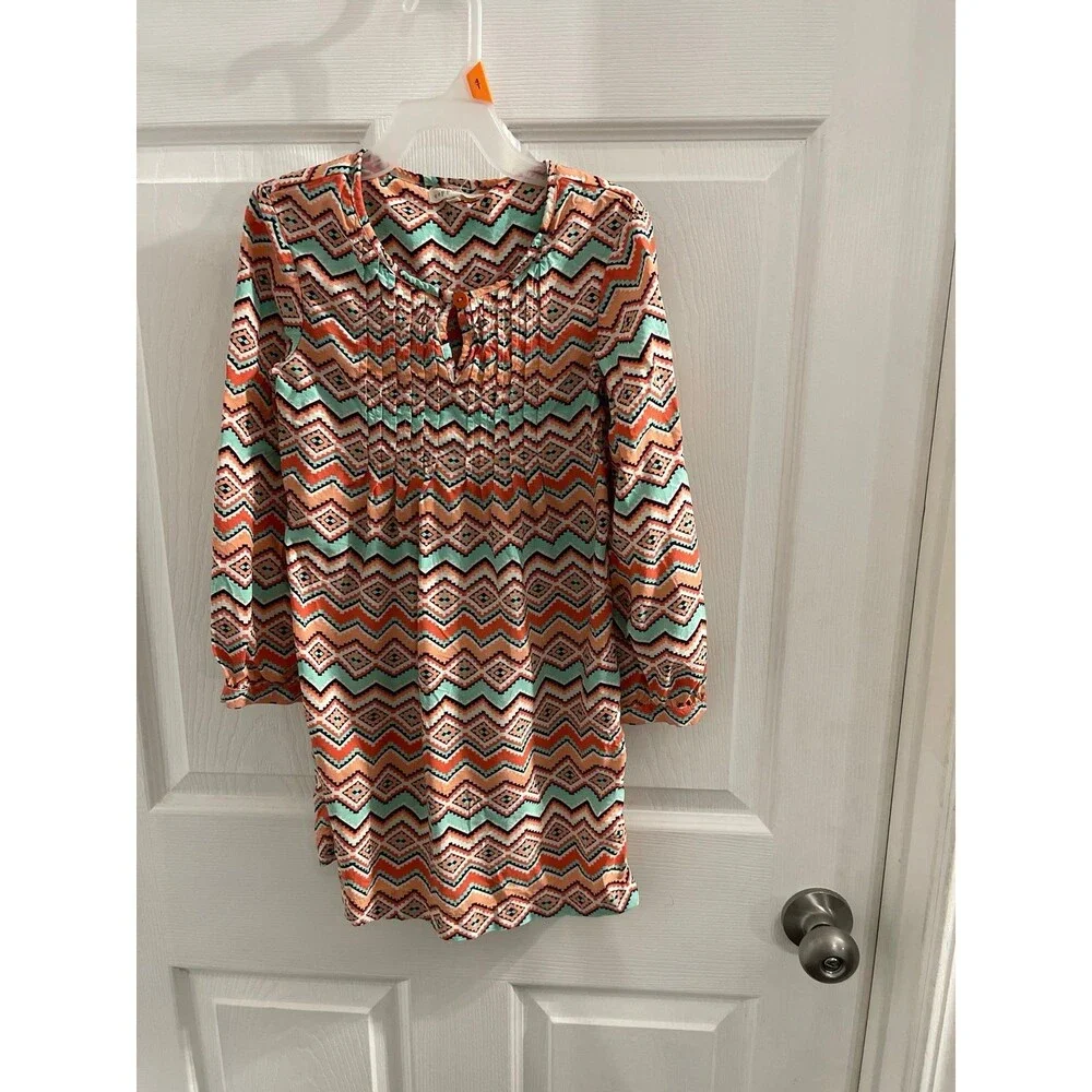 Copper Key Girls Long Sleeve Dress Size 6
